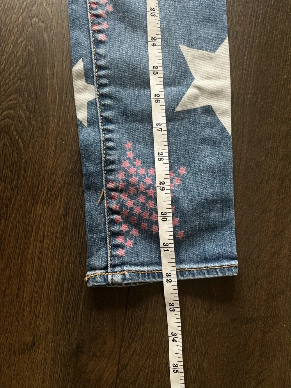 GAP Star Print Blue Jeans